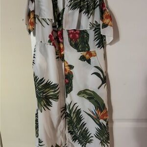 Tropical Floral Print sundress